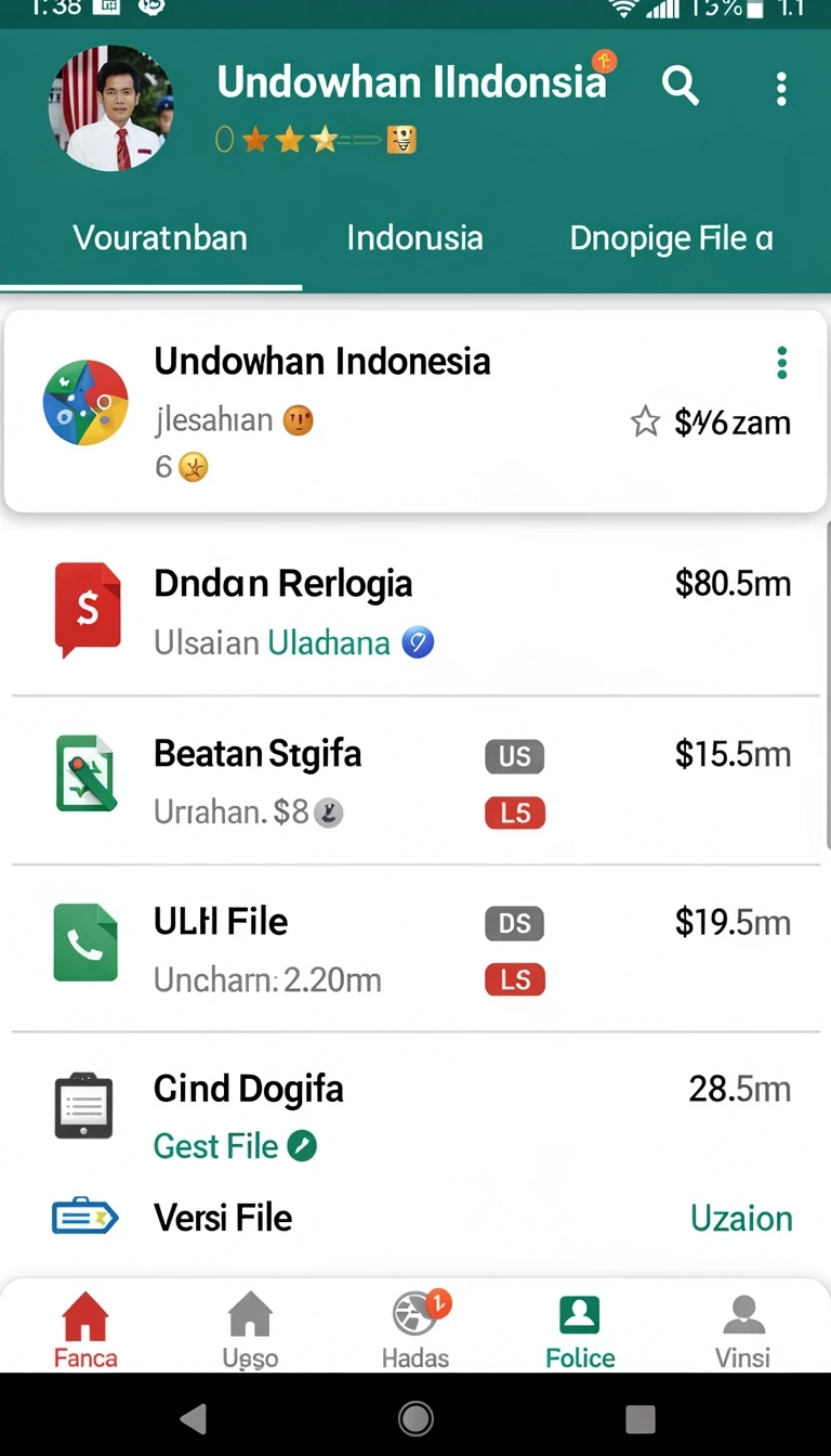 Pratinjau layar Aplikasi usg888 Resmi: Download dan Instalasi