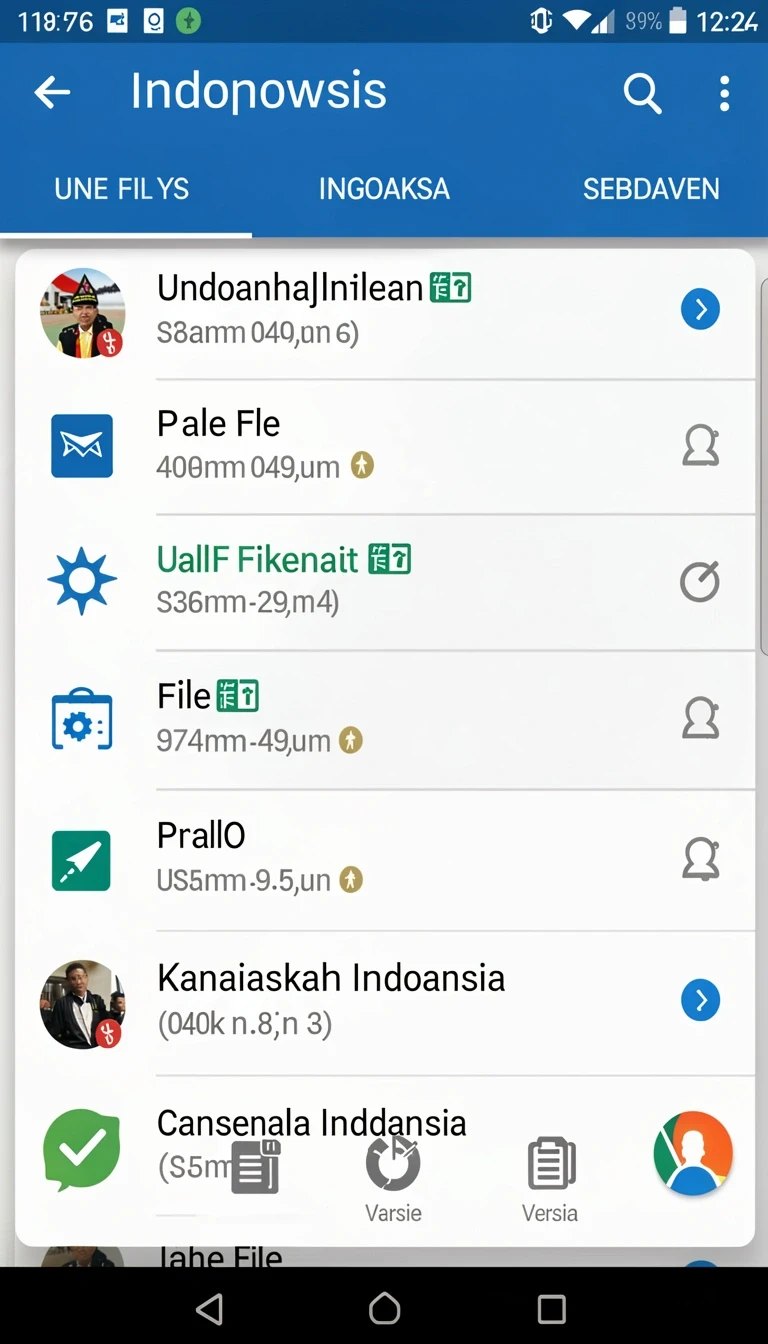 Pratinjau layar Aplikasi indaaa Resmi: Download dan Instalasi